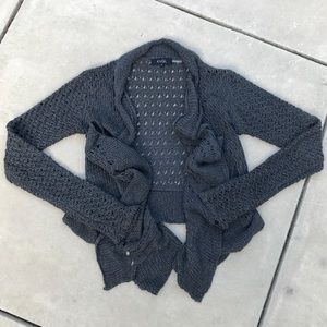 ANGL Women's Grey Knit Sweater